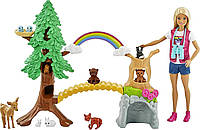 Игровой набор кукла Барби Исследователь дикой природы ветеринар Barbie Wilderness Guide GTN60 оригинал