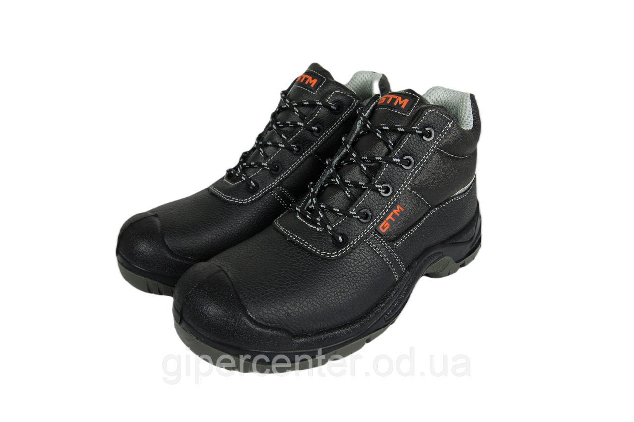 GTM Черевики робочі р.47 з композ.носком на шнурках S3 SRC Comfort