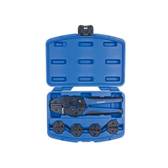 Кримпер храповий для обтискання ізольованих наконечників, 5 предметів   King Tony  (67G0005)