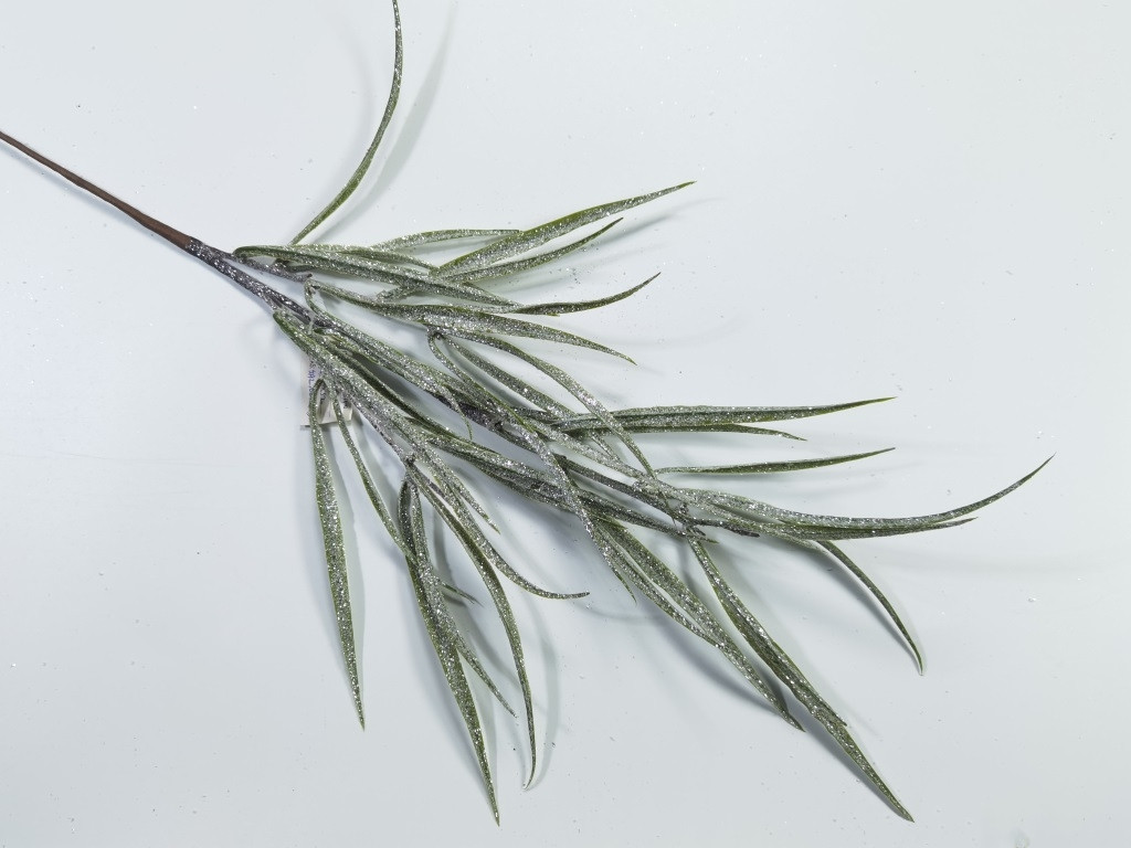 Гілка декоративна Yes! Fun "Пучок Трави" 70см, гліттер, фото 1