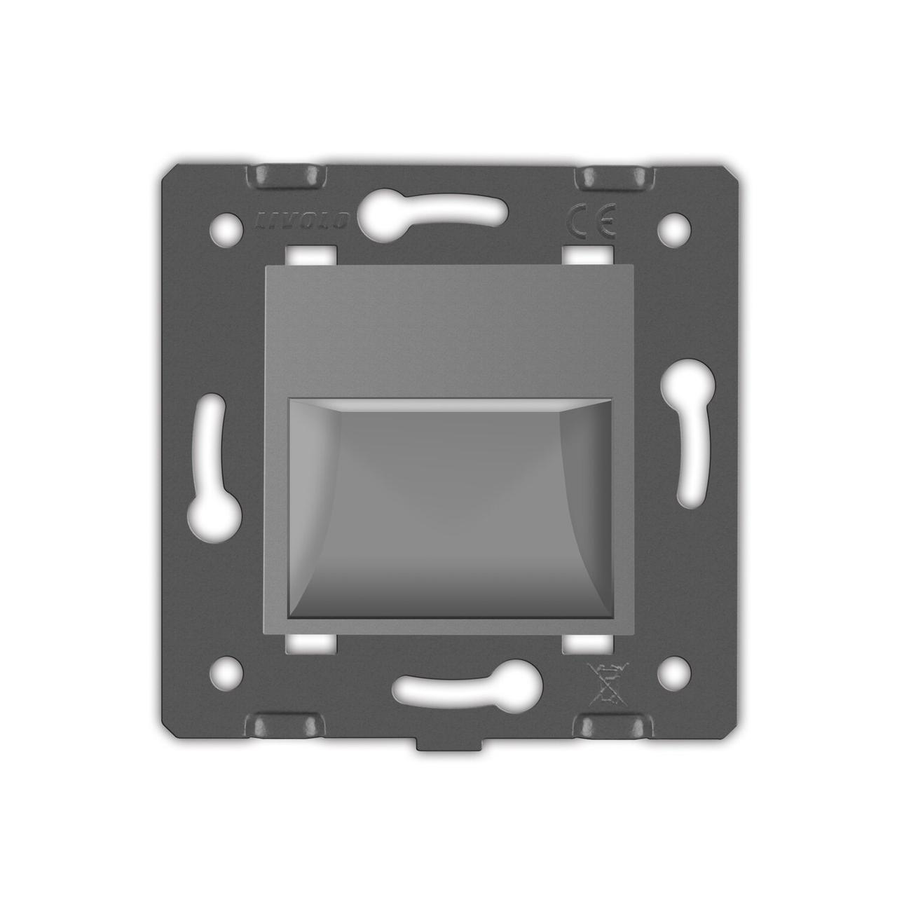 Механизм светильник для лестниц подсветка пола Livolo серый (VL-FCL1-2IP) - фото 3 - id-p1382018995