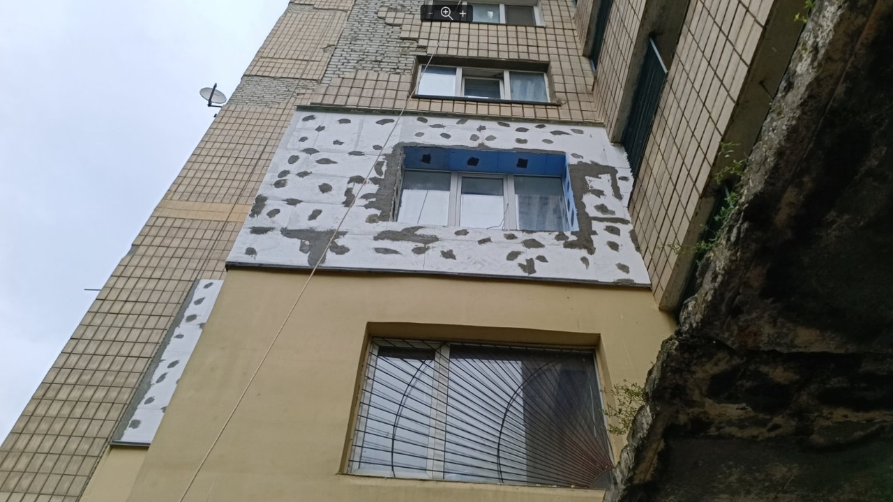 Утеплення квартири з вулиці Біломілка