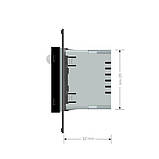 Механізм світильник для сходів Підсвітка підлоги з датчиком руху Livolo чорний (VL-FCL-2BP), фото 7