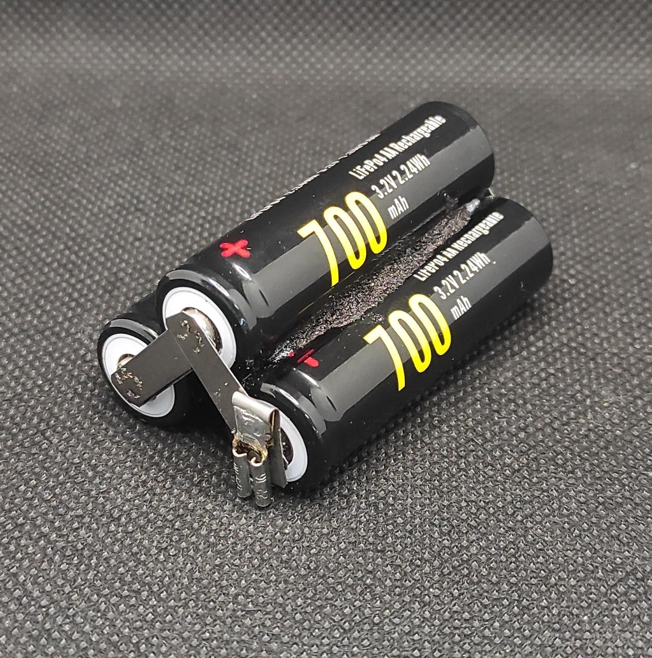 Акумуляторна збірка 3,2v 2100mAh (AA Li-Fe)