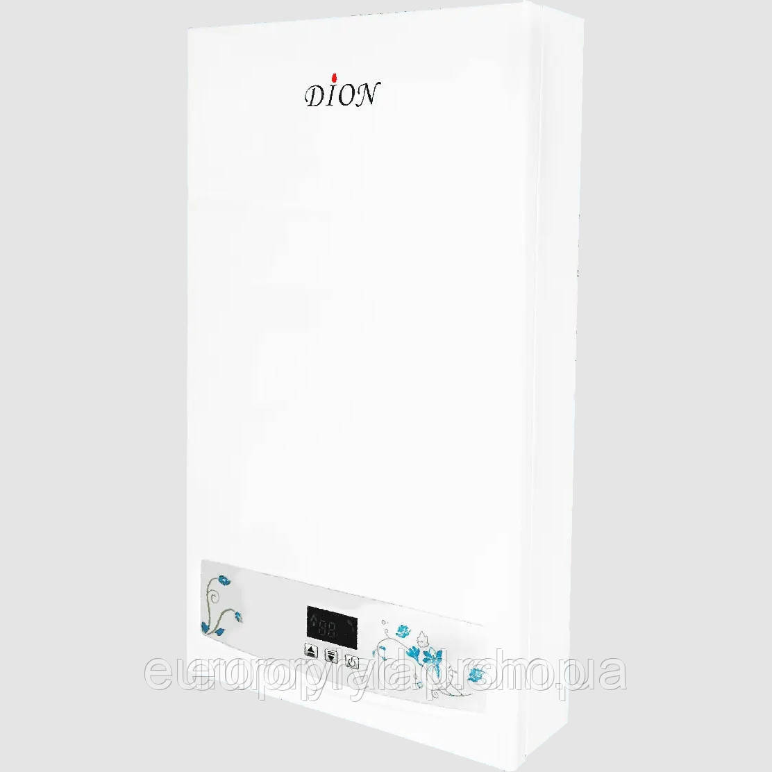 Водонагрівач газовий Dion JSQ10-C напівтурбо з модулятором вогню (Газова колонка), фото 1