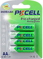 Аккумулятор PKCELL 1.2V  AA 2600mAh NiMH Already Charged