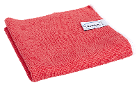 Салфетка Original Vikan из микрофибры 320х320 мм красная 691014