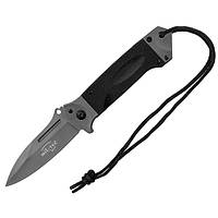 Ніж туристичний розкладний Mil-Tec DA35 Black (15344502)