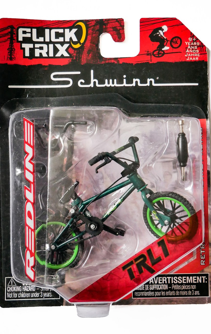 Фінгербайк металевий Flick Trix RedLine 4136 green, фото 1