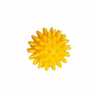 Масажний голчастий м'ячик "Жовтий" 6 см Doctor Life