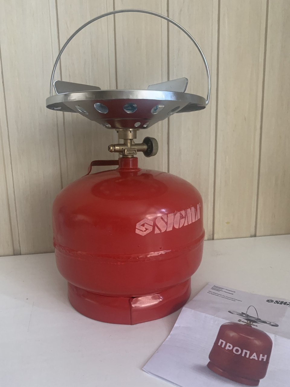 Газовий Балон З Пальником Похідний Комплект На 5Л 2.5 Квт