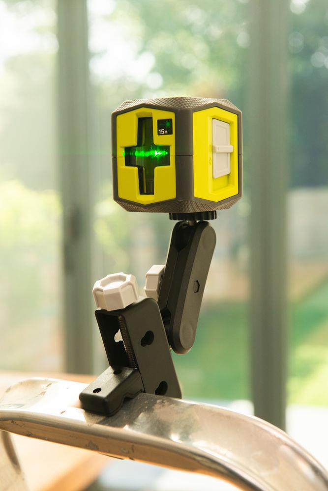 Нівелір лазерний Ryobi RBCLLG1 до 15м, перехресний, зелений промінь