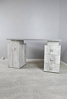 Стіл для манікюру на дві тумби Тріумф в кольорі Урбан Лайт