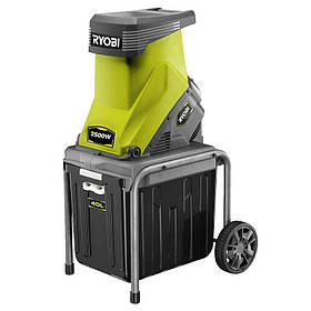 Подрібнювач садовий Ryobi RSH2545B, 2500 Вт, ножі, 45мм, 40л