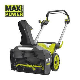 Снігоприбиральна машина RYOBI RY36STX53A-150 акумуляторна, MAX POWER 36В, ширина 53 см, викид до 11м, висота