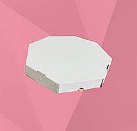 Коробка для піци 32*32 восьмикутна біла