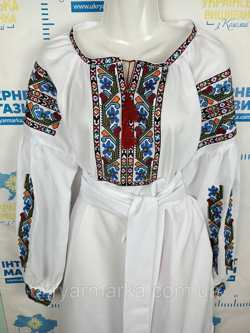 Вишите плаття "Таврійська фіалка"