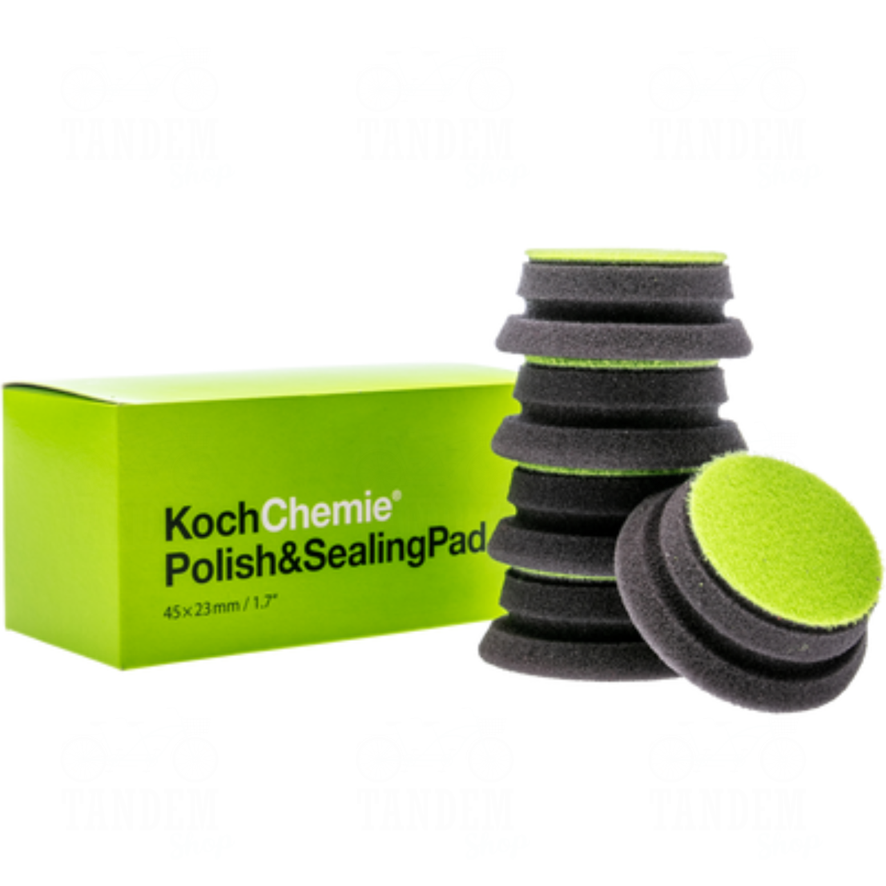 Полірувальний Круг ультрам'яке Koch Chemie Polish & Sealing Pad, Ø45 мм x 23 мм Зелений, фото 1