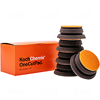 Полировальный круг средней жесткости Koch Chemie One Cut & Finish, Ø45 мм x 23 мм Оранжевый