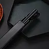 Преміум Китайські Японські Палички для їжі "Dark Green" комплект з Кейсом багаторазові нержавіючі, фото 11