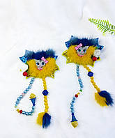 Хутряні бантики. Бантики з норки