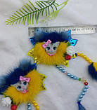 Хутряні бантики. Бантики з норки, фото 3