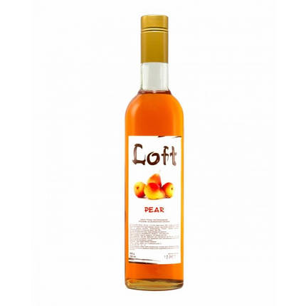 Сироп ТМ LOFT "Груша" 900г, 9пл./ящ., фото 1