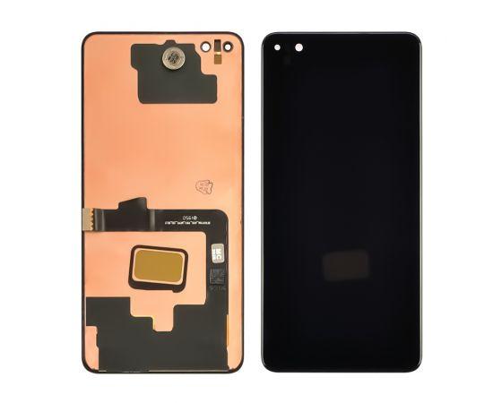 Дисплей для Huawei P40 з сенсорным стеклом (Чорний) Оригинал