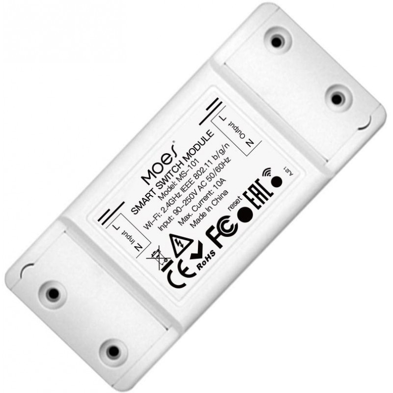 Бездротове Wi-fi реле MOES MS-101 Tuya Smart розумний будинок, Wifi вимикач Smart Life