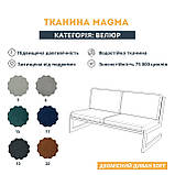 Диван "SOFT" для офісу в чорному кольорі, фото 6