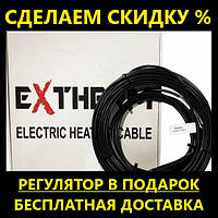 Нагревательный кабель EXTHERM ЕТС ЕСО 800 Вт / 40 м (5 м2) теплый пол электрический Екстерм, Экстерм