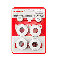 Комплект пробок для радиатора KARRO 1/2" без крепления