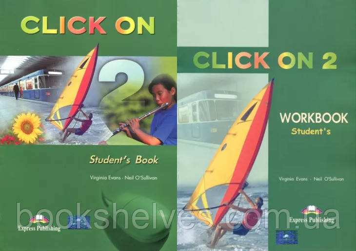 Click On 2 Student's Book&Workbook Підручник та Робочий зошит