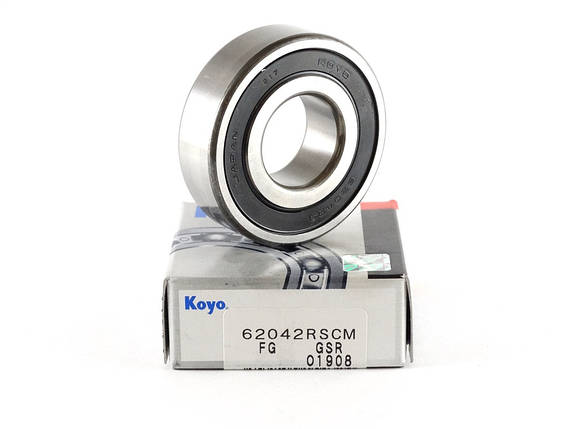 Підшипник 6204 2RS KOYO Японія, 20х47х14 мм, закрытый, фото 1