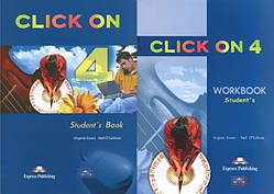 Click On 4 Student's Book&Workbook Підручник та Робочий зошит