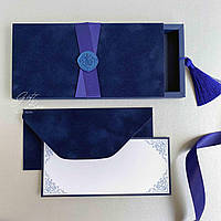 Gift box Dynast синий Подарок мужчине на день рождение, юбилей