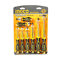 Набір викруток 8 шт INGCO INDUSTRIAL HKSD0828