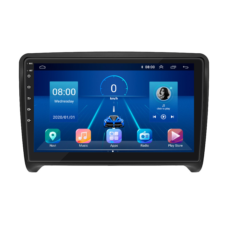 Леско-штатний рекордер для радіоприймачів для Audi TT RS II (8J) 2009-2014 екран 9 "4/64gb 4G Wi-Fi GPS TOP, фото 1