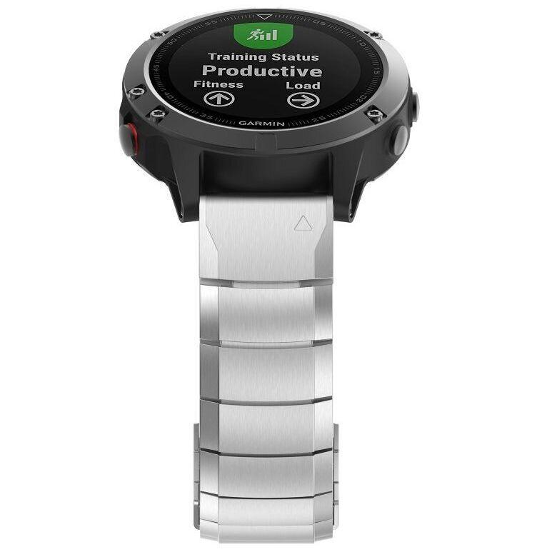 Купить Ремешок Deexe Stainless Steel для часов Garmin c креплением ...