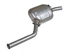 Резонатор Mercedes W124 85-93 200TD, 250D, TD, алюмінізований