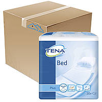 Одноразовые пеленки впитывающие Tena Bed Plus 60x90 см 120 шт