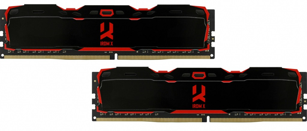 Оперативна пам'ять DDR4 2x8GB/3200 GOODRAM Iridium X Black (IR-X3200D464L16SA/16GDC)