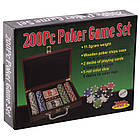 Набір для покера в дерев'яному кейсі SP-Sport IG-6642 200 фішок, фото 5