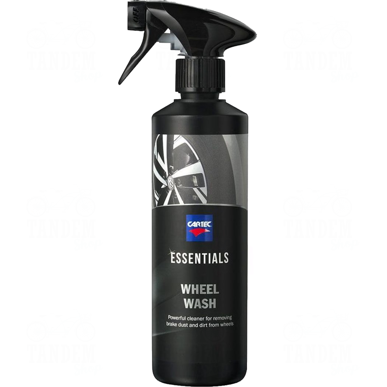 Безкислотний очищувач дисків Cartec Essentials Wheel Wash, 500 мл Спрей, фото 1
