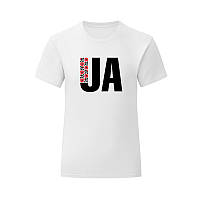 Украинская футболка с принтом "UА"