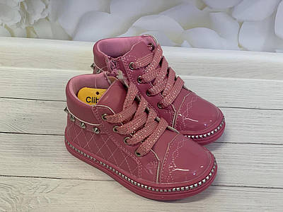 Черевики для дівчинки,Clibee, Польща. р.21 (14 см), ДД-46