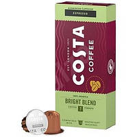 Кава в капсулах Costa 7 Bright blend Nespresso 10 шт