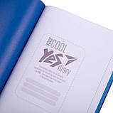 Щоденник А5 Yes недатований "Pronto" синій, фото 5