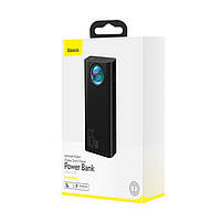 Зовнішній акумулятор (Power Bank) для ноутбука телефону Baseus Amblight Digital Display Quick Charge 65 W 30000mAh Black, фото 4
