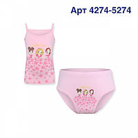 Комплект натільної білизни для дівчаток маєчка і трусики Baykar Арт. 4274-5274